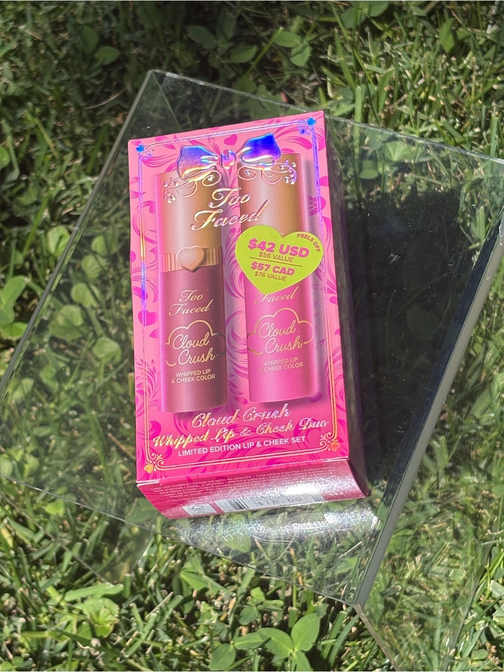 Too Faced Cloud Crush Whipped Lip & Cheek Duo - Pink